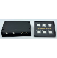 Rocker Switch Panel - 6 Gang Touch Function - PN-TSP6 - ASM